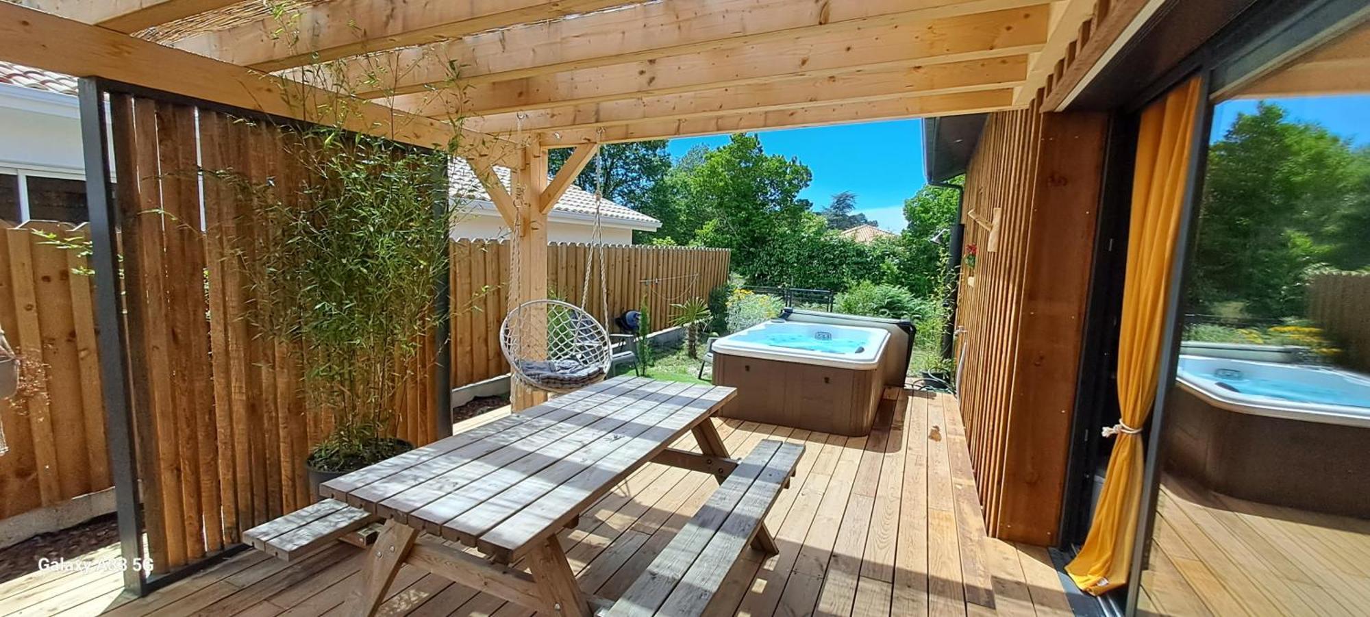 Les Bord'Océanes Sauna&Spa **** Villa Marensine et Villa Oyat Vielle-Saint-Girons Esterno foto