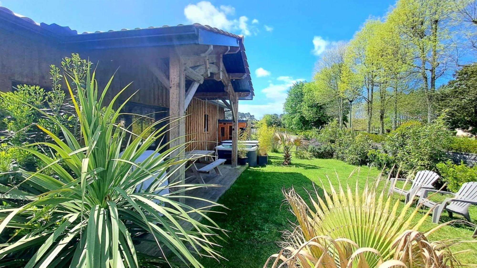 Les Bord'Océanes Sauna&Spa **** Villa Marensine et Villa Oyat Vielle-Saint-Girons Esterno foto